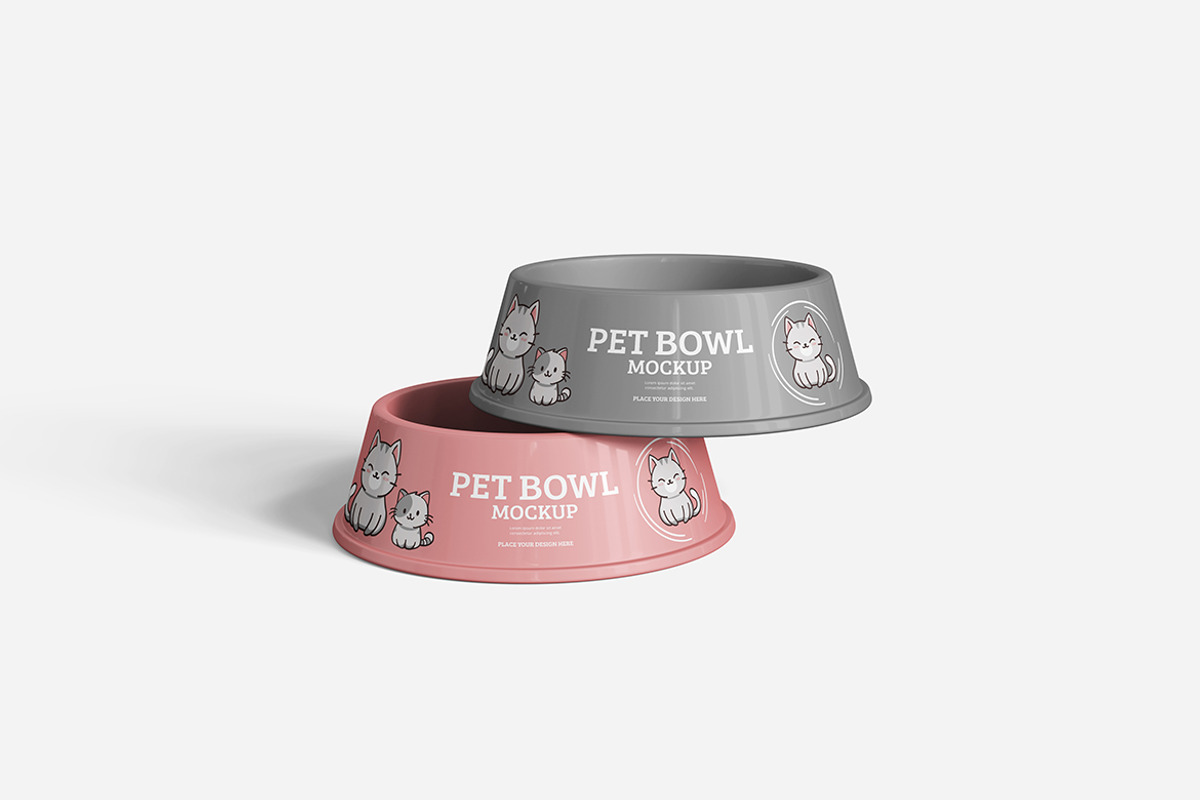 Pet Bowl Mockup, a Product Mockup by Indah (Photo 2 of 6)