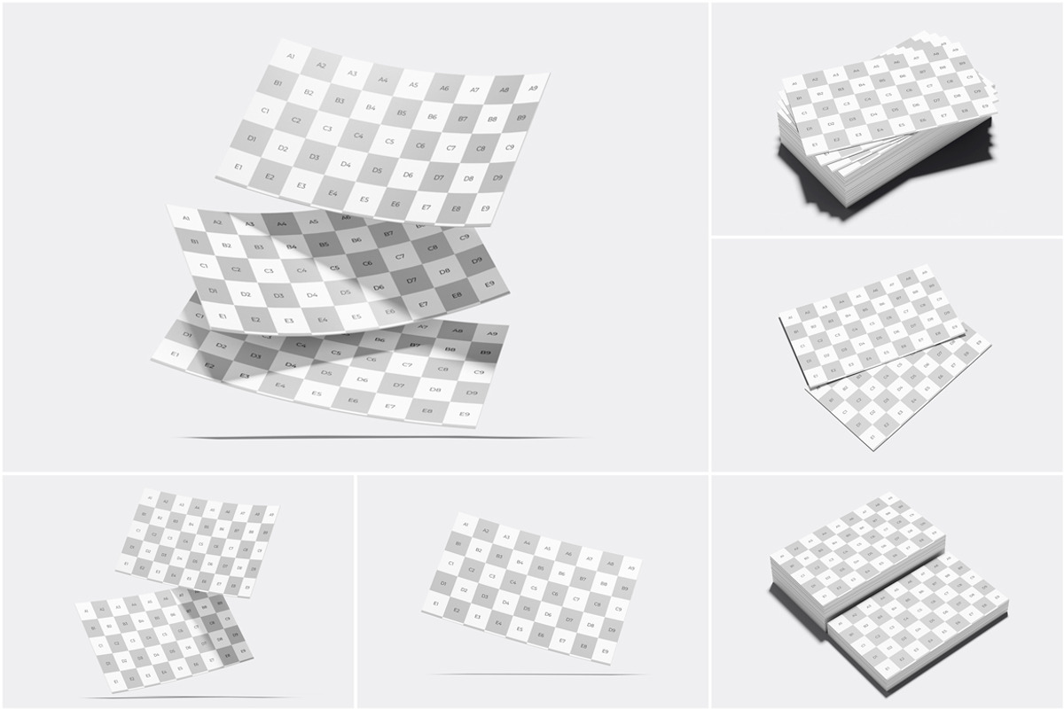Landscape Business Card Mockup, an Advertising Mockup by Rizky Audymas (Photo 9 of 9)