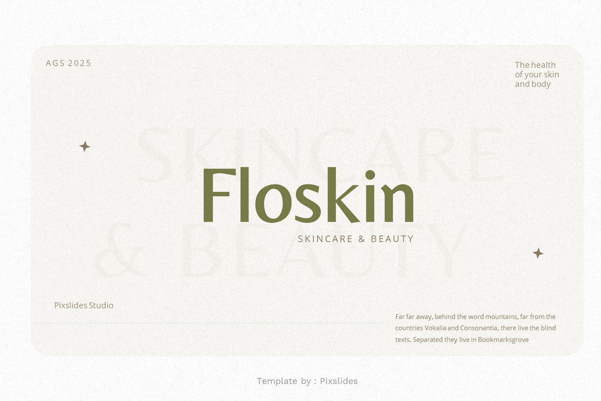 Skincare and Beauty PowerPoint, a Presentation Template by Pixslides (Photo 8 of 15)