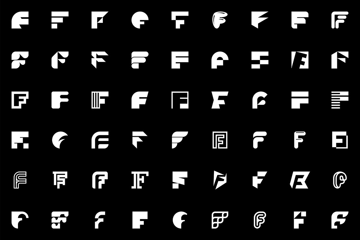 Set of letter F logo, a Branding & Logo Template by NataliiaVolyk (Photo 3 of 3)