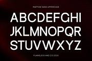 Maffide - Sans Serif Family Font, a Sans Serif Font by Flawless And Co (Thumbnail 7 of 10)