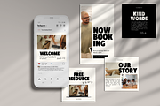 50 Modern Canva Instagram Templates, a Social Media Template by So Swell Studio (Thumbnail 9 of 14)