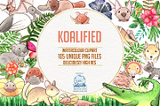 100+ Australian Animals Watercolour, an Animal Illustration by LilyBoo Clipart (Thumbnail 1 of 5)