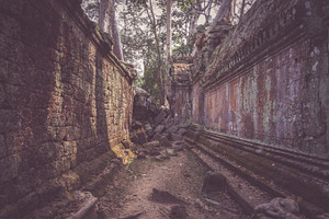 Crumbling Angkor Wat