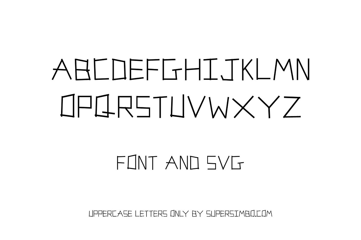 Sticky Sticky | Display Font, a Sans Serif Font by Supersimbo © (Photo 6 of 7)