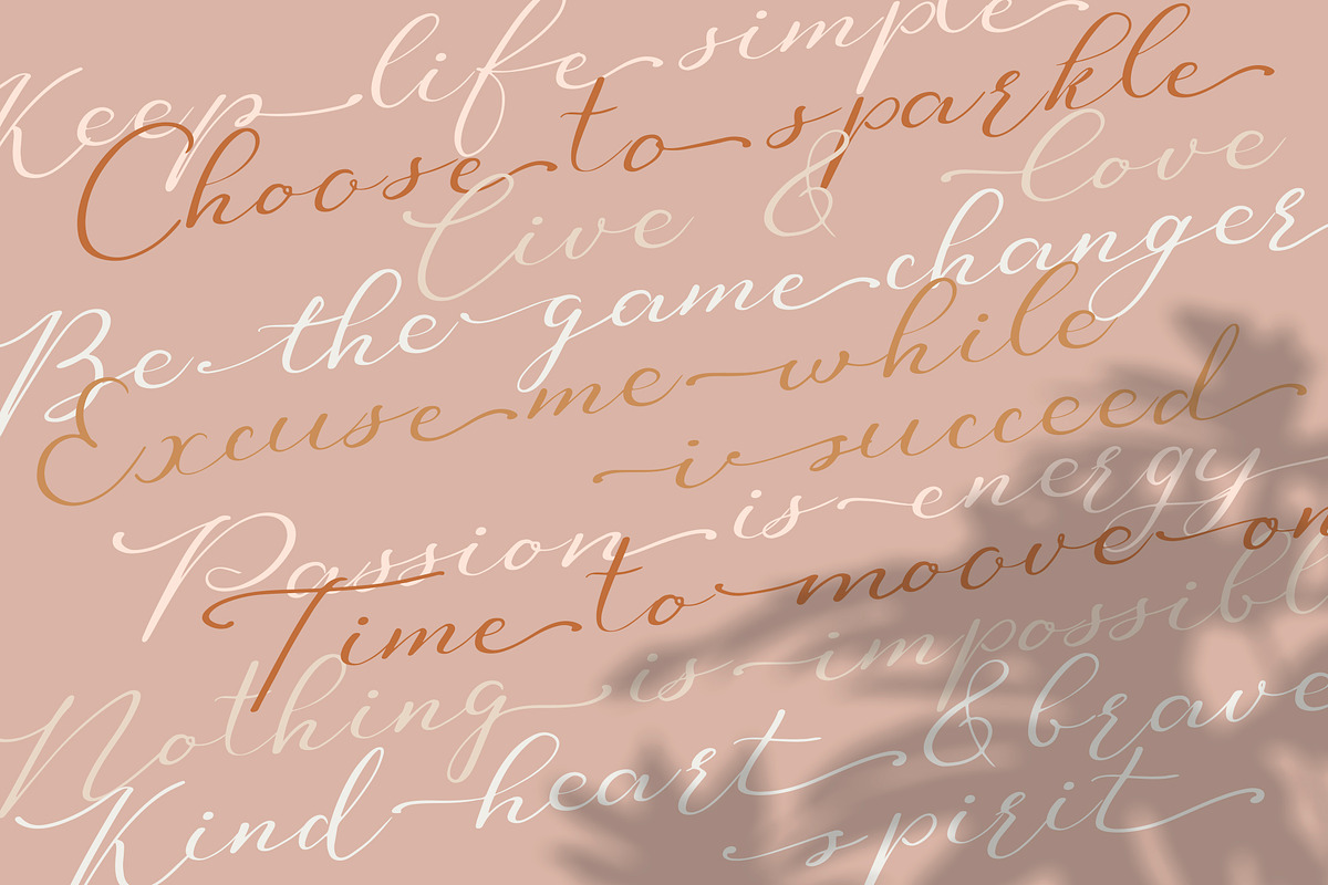 Mood Board script font, a Serif Font by Anna Zakharchenko (Photo 10 of 23)