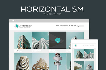 Horizontalism Tumblr Theme