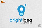 Bright Idea Logo Template, a Branding & Logo Template by WebCraft (Thumbnail 1 of 4)