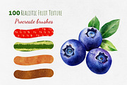 Procreate Realistic Fruit Texture, a Brush Add-On by HopeArtIllustration (Thumbnail 1 of 9)