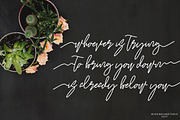 Kanittia Black Friday, a Script Font by MissinkLab Studio (Thumbnail 6 of 6)