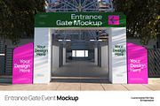 Entrance Gate Event Mockup, a Mockup by graphicook (Thumbnail 1 of 4)