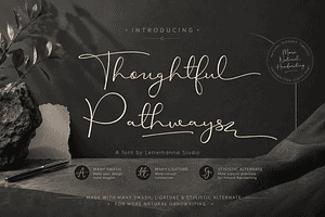 Thoughtful Pathways Font