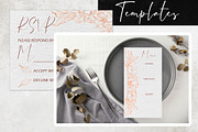 Peach fuzz wedding: Delicate peonies, a Stationery Template by MsFlaffy (Thumbnail 3 of 5)