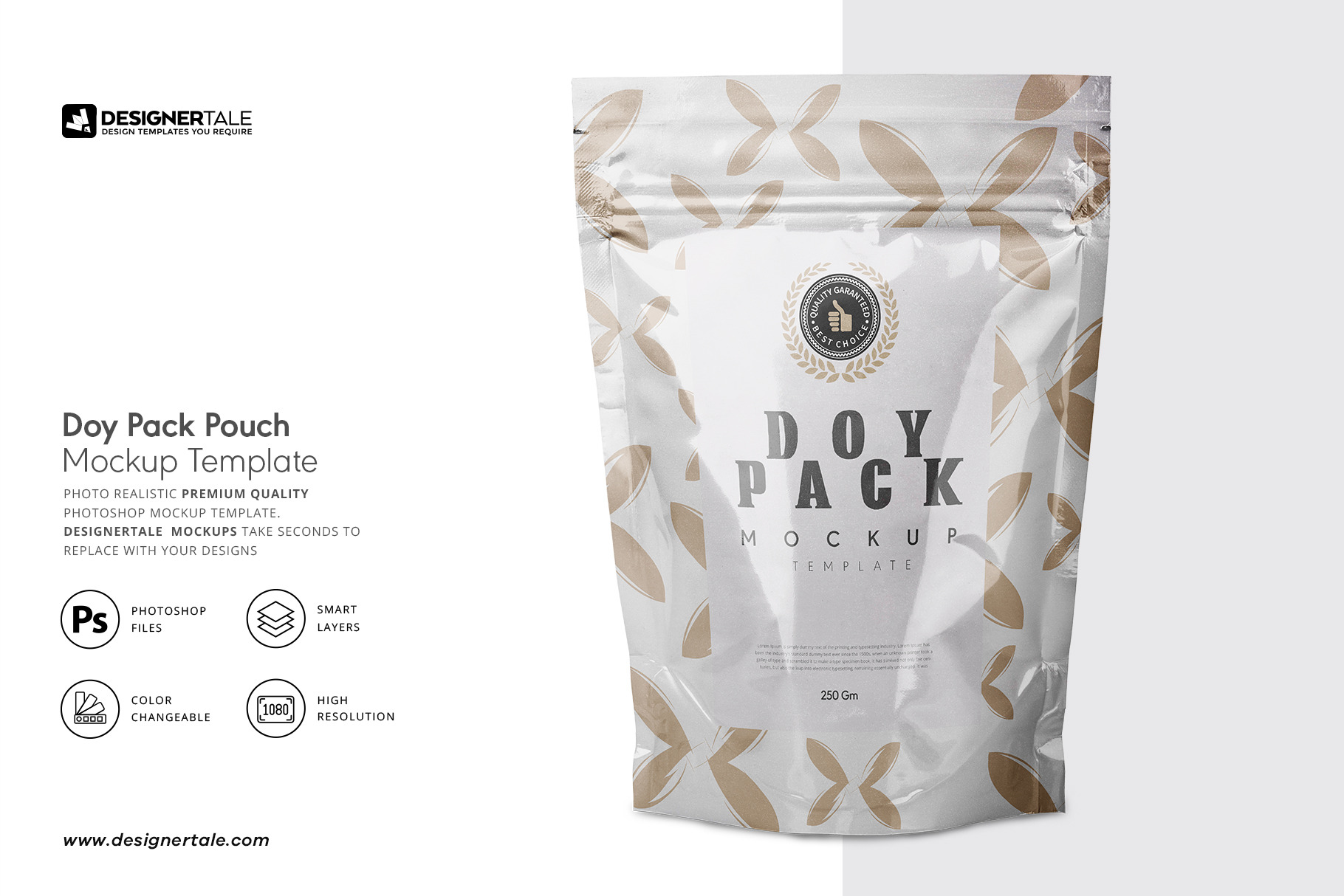 Doypack Pouch Mock Up, a Packaging Mockup by Designertale