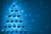Big blue Christmas and New Year set, a Decorative Illustration by Vjom (Thumbnail 11 of 21)