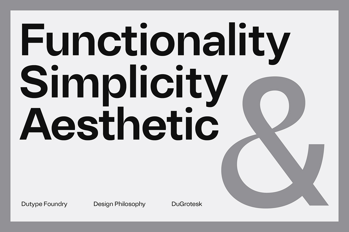 DuGrotesk, a Sans Serif Font by DKType Foundry (Photo 3 of 12)