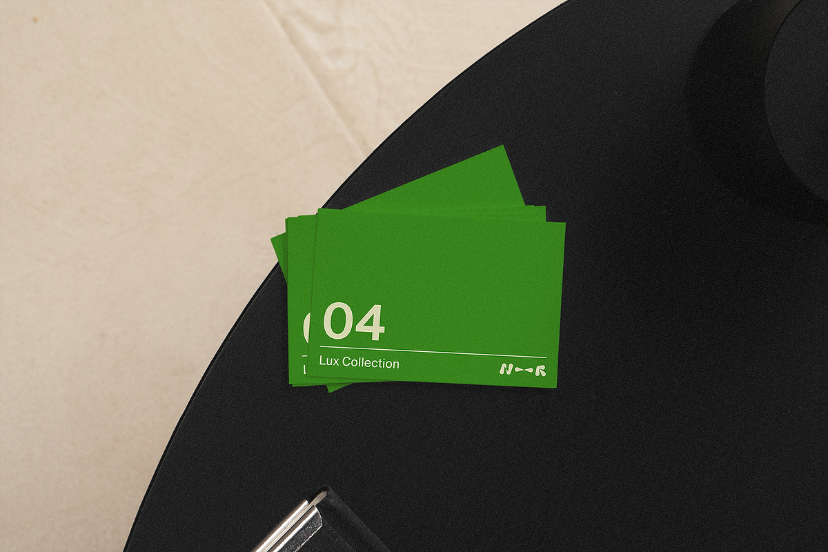 Office Business Card Mockup LUX-04, an Advertising Mockup by New—Renew (Photo 1 of 2)