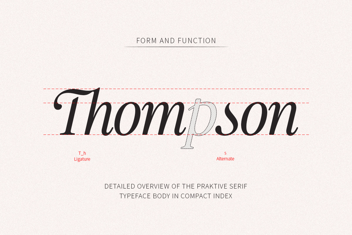 Praktive Serif Font, a Serif Font by Attract Studio (Photo 3 of 12)