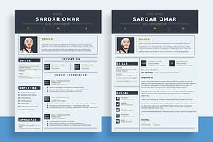 Editable Resume/CV Template