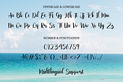 Blue Beach | Handwritten Font, a Script Font by Rissyletter Studio (Thumbnail 7 of 8)