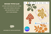 Autumn Nature & Botanical Clipart, a Decorative Illustration by NatalieArtShop (Thumbnail 14 of 16)