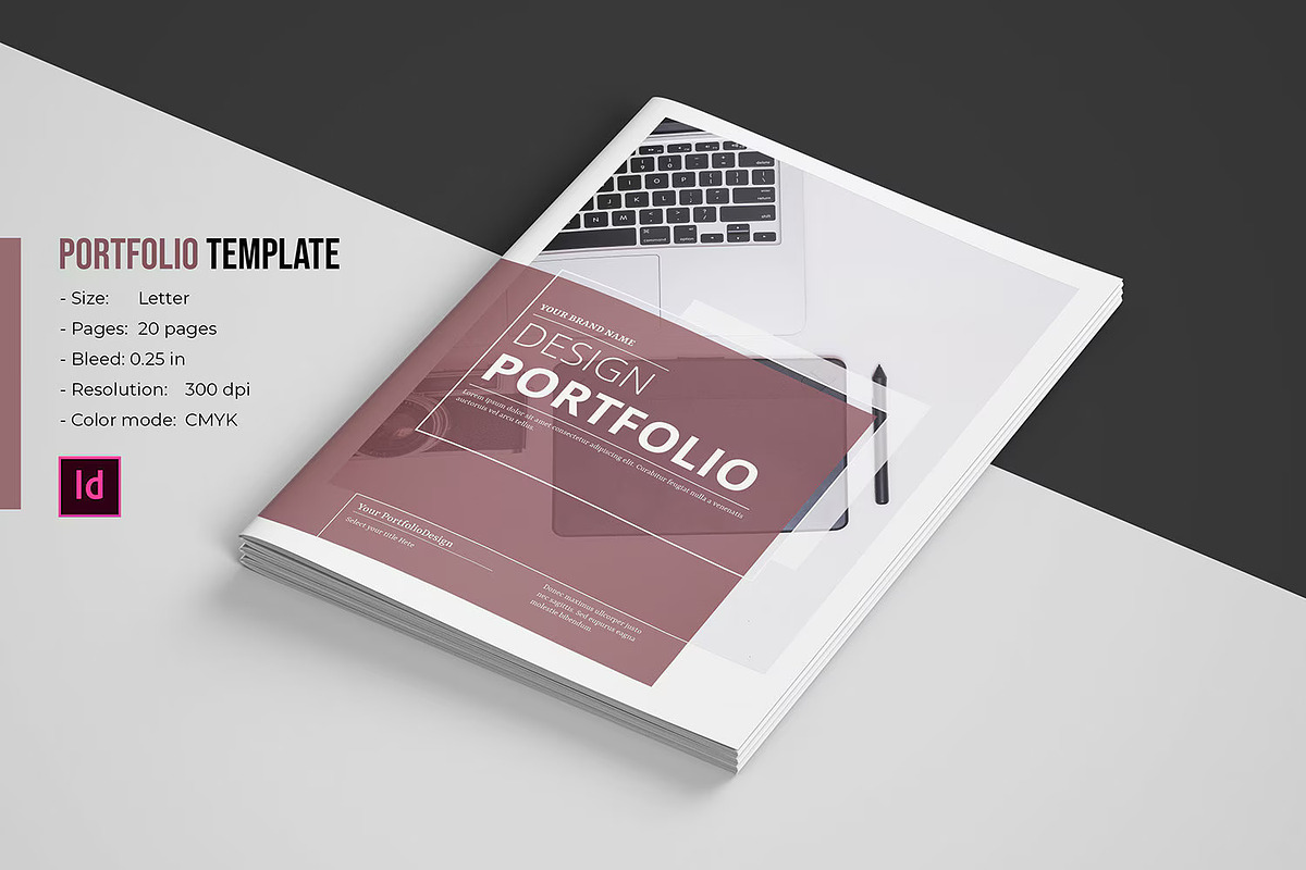 Portfolio Template, a Brochure Template by Template Shop (Photo 1 of 10)