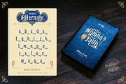 Prestige Signage, a Serif Font by Burntilldead (Thumbnail 6 of 13)