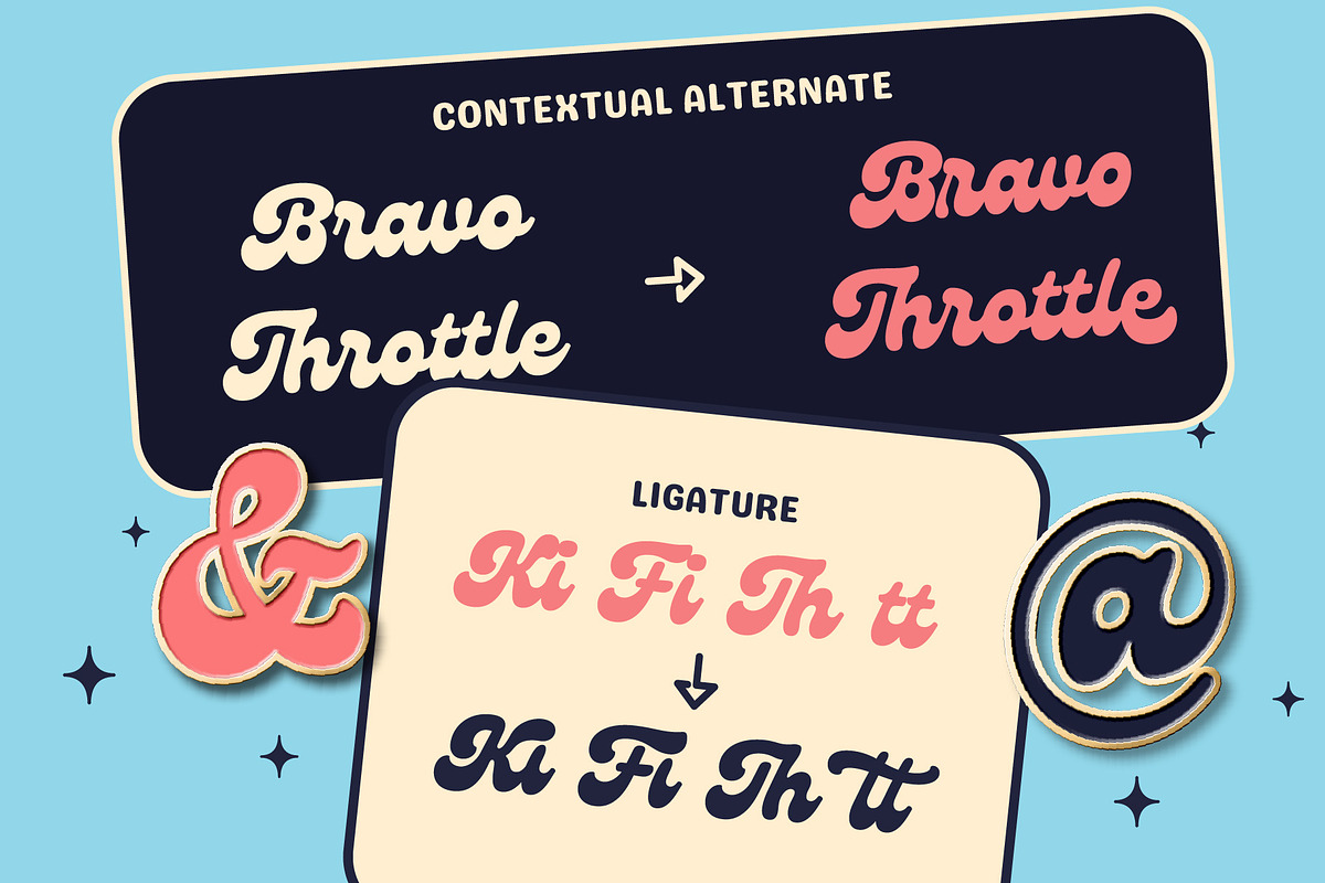 Genty - Bold Rounded Typeface, a Script Font by Flavortype (Photo 9 of 18)