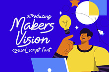 Makers Vision - Casual Script Type