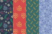 Hand-drawn Floral Pattern Collection, a Pattern Graphic by Rough Edges Supply Co. (Thumbnail 4 of 10)