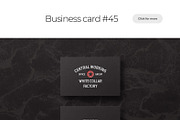 Business Card Mockup Template Bundle, a Business Card Template by PrintPixel (Thumbnail 60 of 104)