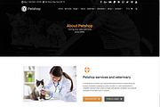 Petshop & Pet Care WordPress Theme, a WordPress Template by Visualmodo (Thumbnail 3 of 30)