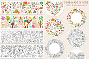 Easter village clipart and designs, a Seasonal Illustration by Lexi Claus (Thumbnail 5 of 8)