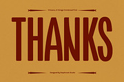 Vintasca, a Sans Serif Font by graphicook (Thumbnail 8 of 8)