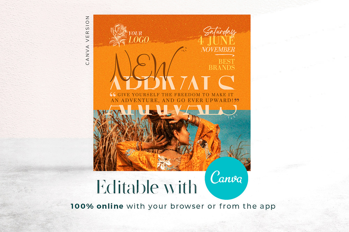 New Arrivals Social Media Pack, a Social Media Template by Touringxx Creative Studio (Photo 8 of 8)