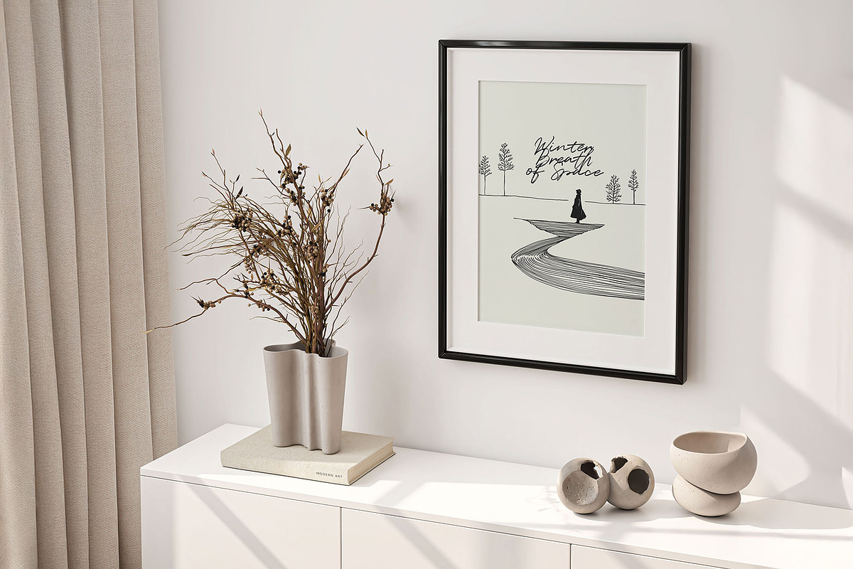 Winter Forest | Poster Builder, an Object Graphic by KetteCreate (Photo 7 of 15)