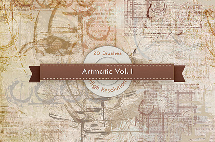 Geogrit Vol. 01 Photoshop Brushes preview 2