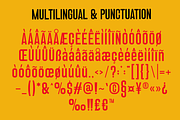 Rontok - A Modern Sans Condensed, a Sans Serif Font by Marvadesign (Thumbnail 13 of 16)