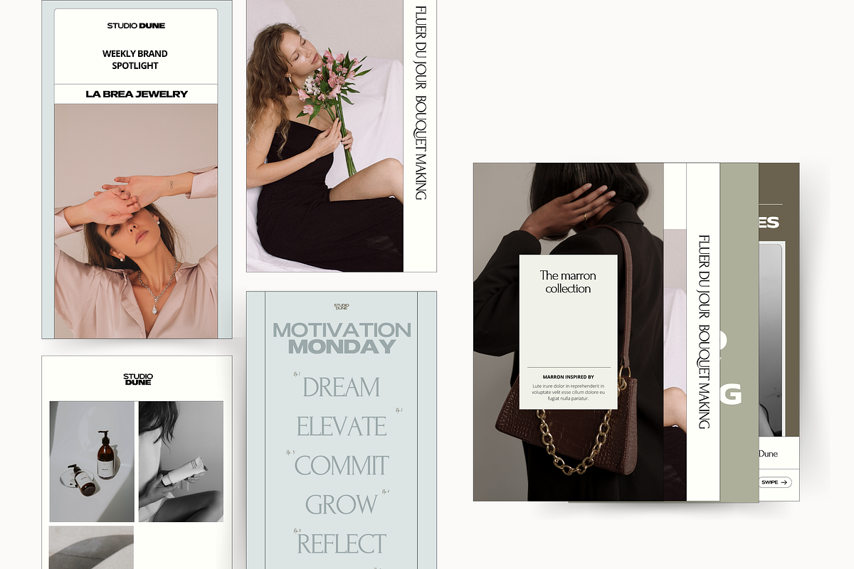 DUNE | Canva Instagram Stories, a Social Media Template by The Curatory Studio (Photo 5 of 6)