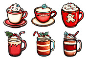 Christmas Drinks PNG Clipart Bundle, an Illustration by Daily.Designs (Thumbnail 4 of 5)