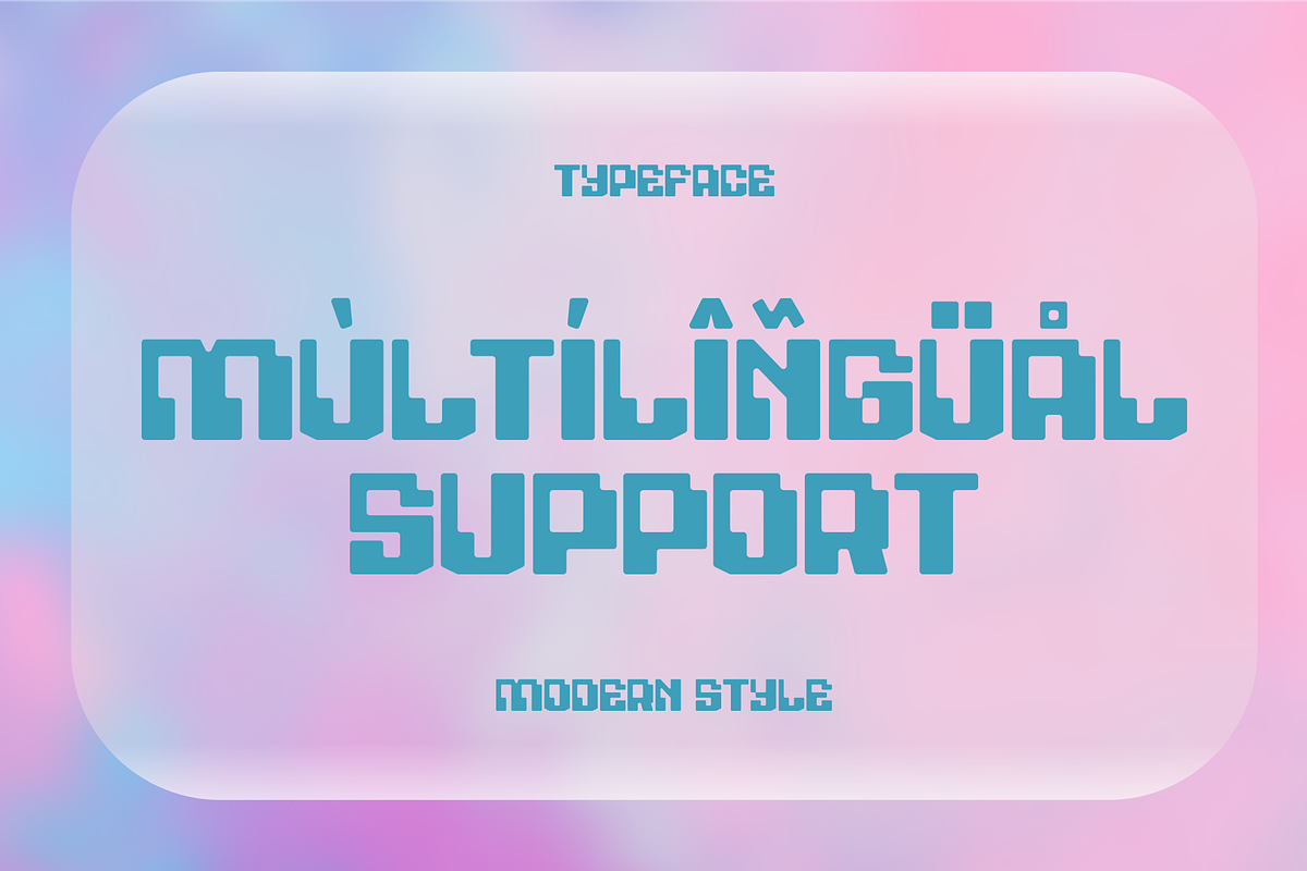 Noser - A Modern Y2K Font, a Sans Serif Font by Marvadesign (Photo 7 of 7)