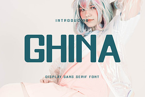 Ghina - Display Sans Serif Font