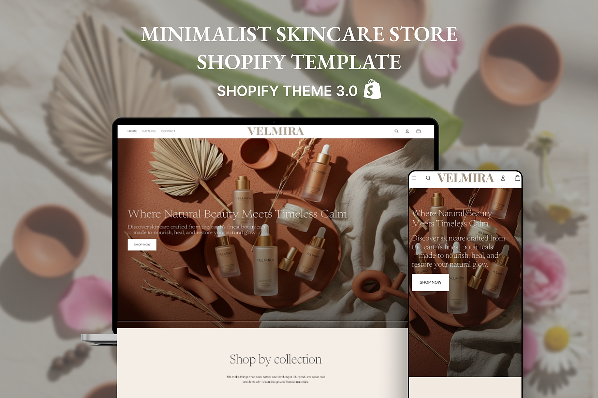Velmira Skincare Store Shopify 2.0