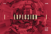 Explosion | 3D Backgrounds V02, a Background Graphic by dvtchk (Thumbnail 7 of 8)