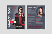 DJ Press Kit & Resume Template / EPK, a Resume Template by vinyljunkie (Thumbnail 2 of 5)
