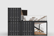 3D Model Container Cafe 7, an Architecture 3D Model by SR 3D Visual (Thumbnail 5 of 24)