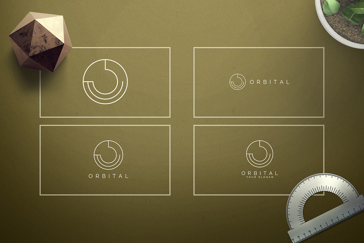 Geometric Letters and Logo Designs, a Branding & Logo Template by VP Fonts (Photo 16 of 28)