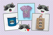 Raccoon Emojis, an Emoji Icon by NatBurger (Thumbnail 3 of 4)