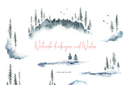 Christmas time 2. Watercolor clipart, an Animal Illustration by Elena Medvedeva (Thumbnail 4 of 10)
