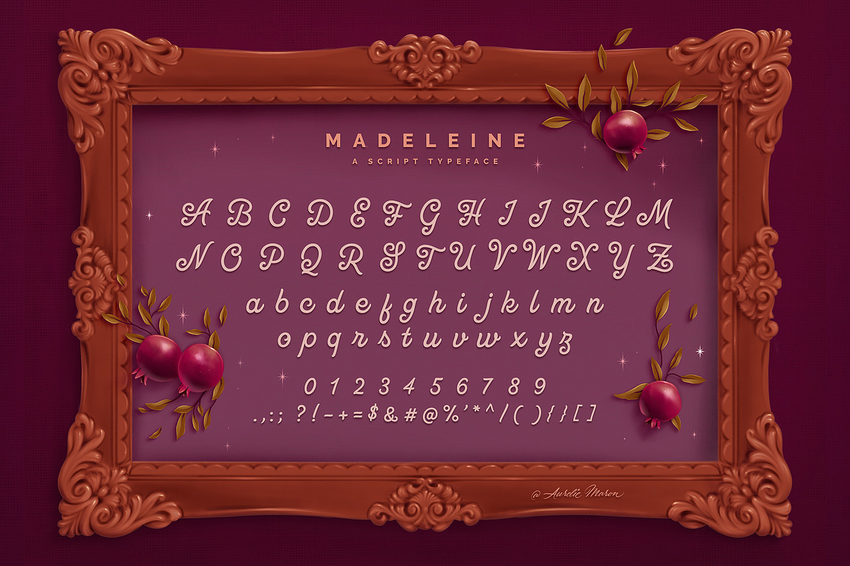 Parfums Perdus Romantic Font Duo, a Font by Aurelie Maron (Photo 4 of 12)
